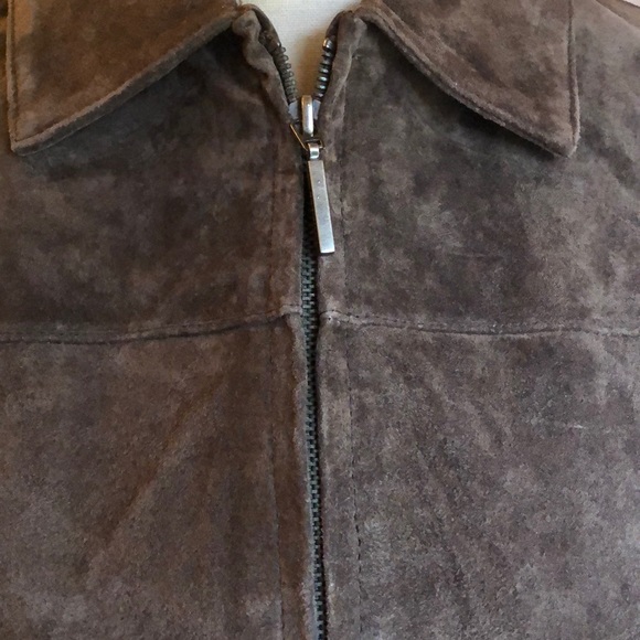 Boston Harbour Boho Vintage Deadstock Genuine Suede Leather Jacket - Picture 4 of 11